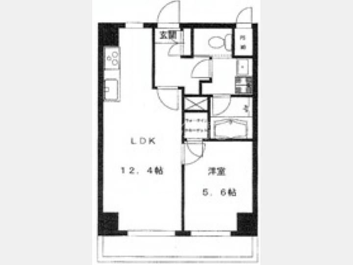 間取図　メゾンドエビス