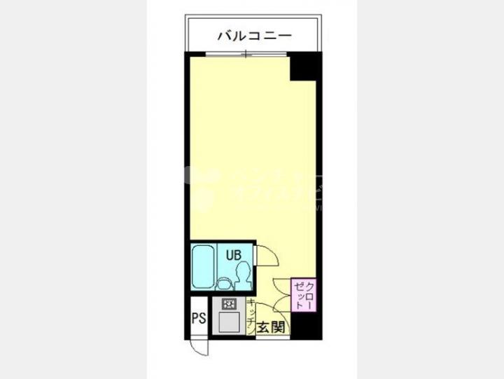 １００６間取り図【六本木ダイヤハイツ】 