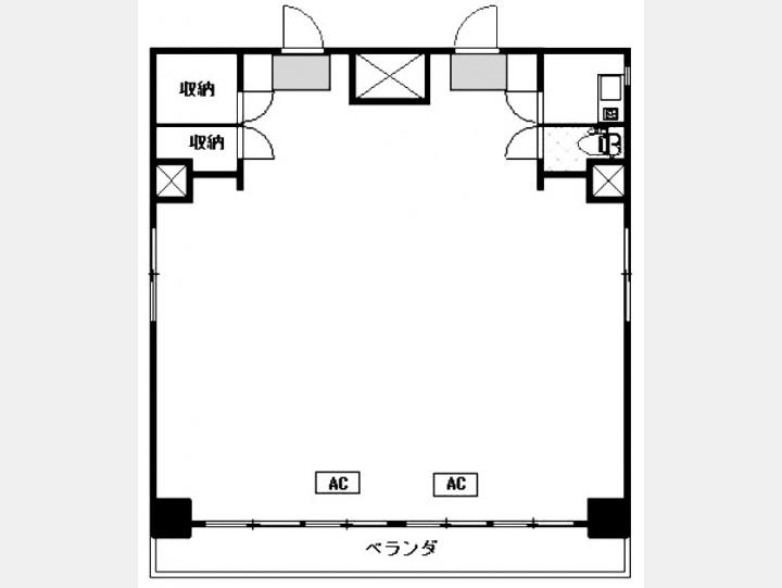 ２０１間取り図【北村ハイツ】