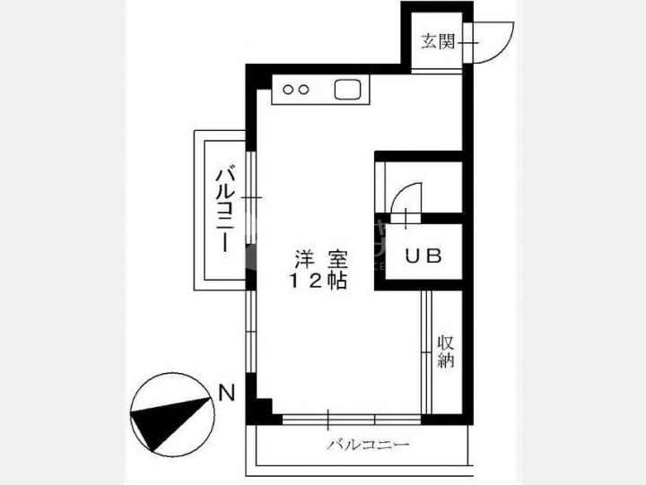 間取り図【三共富士見ビル】