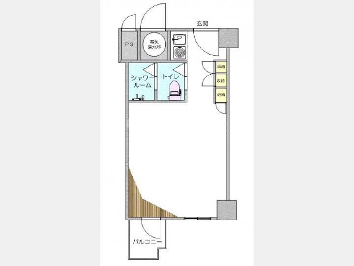 ４１０間取り図【サンモール道玄坂】