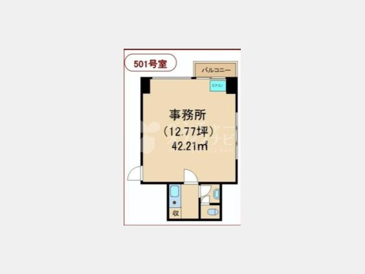 501間取り図【魚又ビル】