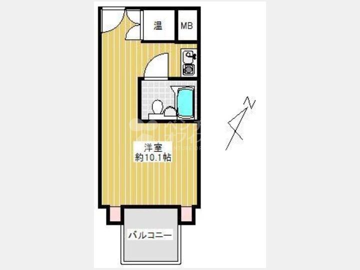 間取り図【クレール東池袋】