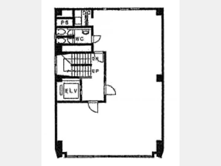 ４F間取り図【西新橋ビル】