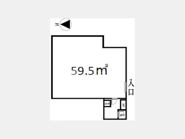 B1-A間取り図 【ラフォーレ中野】