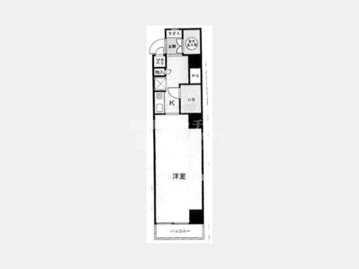 間取り図【ライオンズマンション八丁堀】