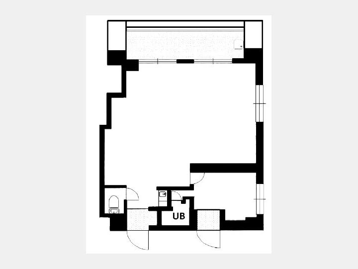 ９０１間取り図【シャトレー新宿御苑Ⅰ】 