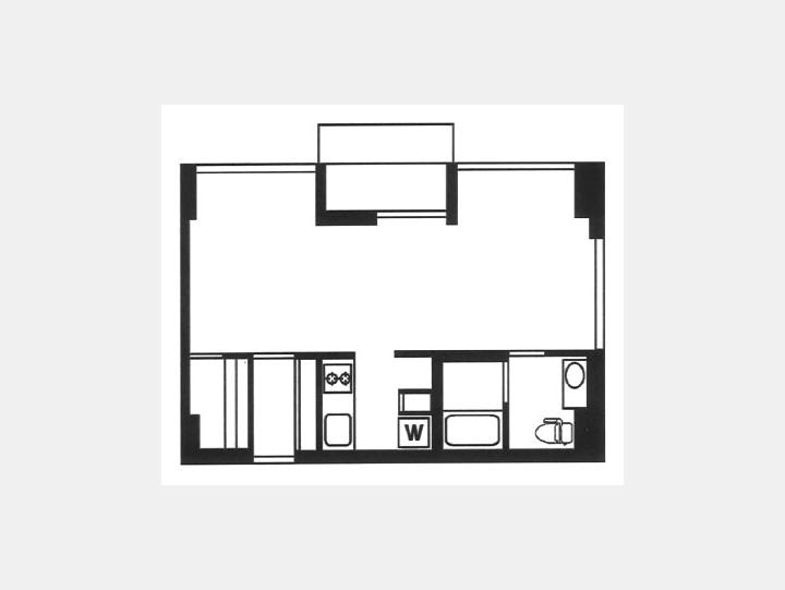 ２０３間取り図【モデルナ】