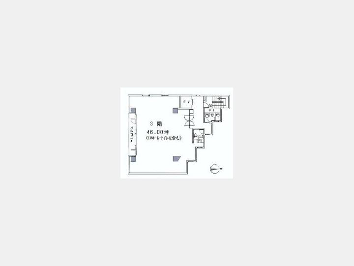 間取図　【岩本町シティプラザビル】