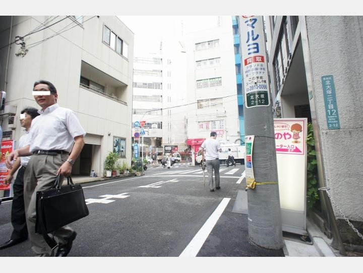 物件前の通り【岡ビル】