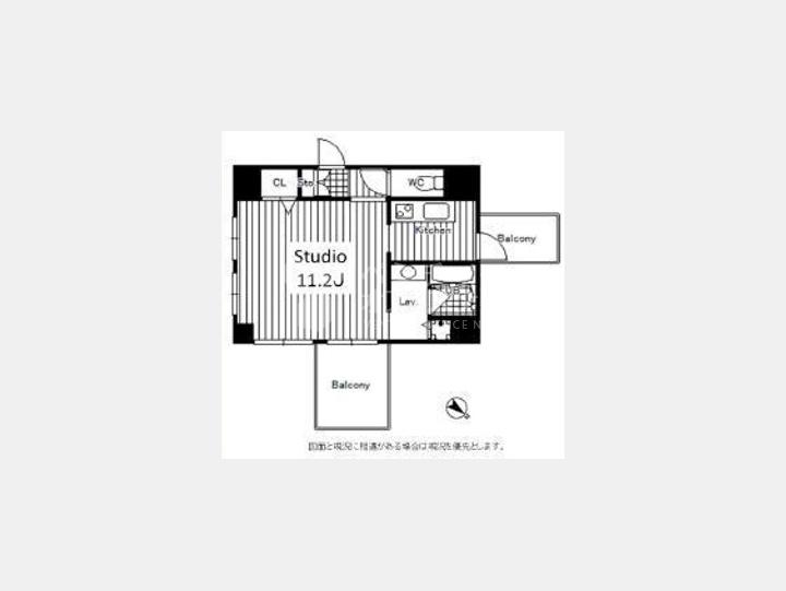 1001間取り図【アクシア池袋】