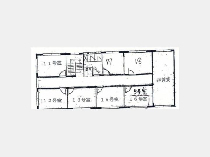 １７間取り図【清水ビル】