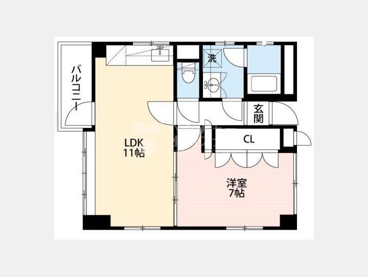 １０１間取り図【ラフィネ】