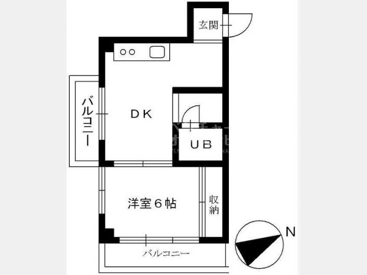 間取り図【三共富士見ビル】