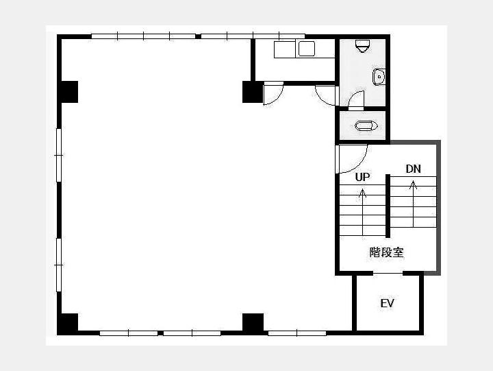 ２F間取り図【第２関根ビル】