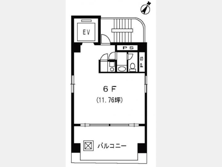 間取図【新銀二ビル】