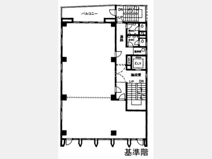 ミツヤ四谷ビル　間取り図　