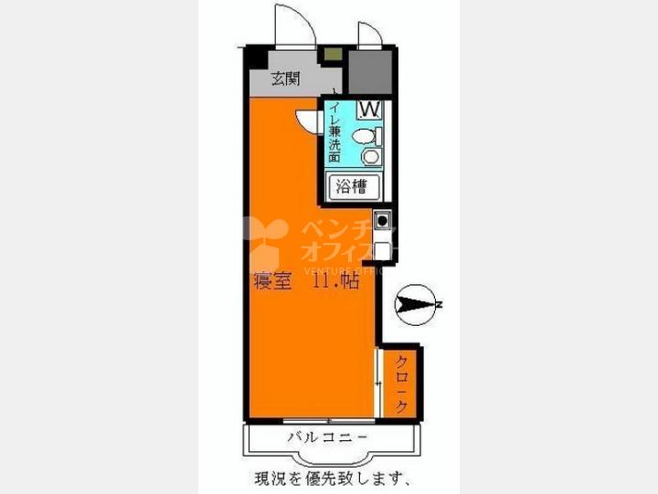 1212間取り図【パークグレース新宿】