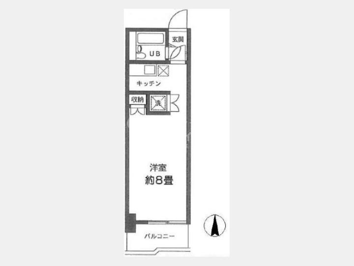 間取り【クレール池袋】