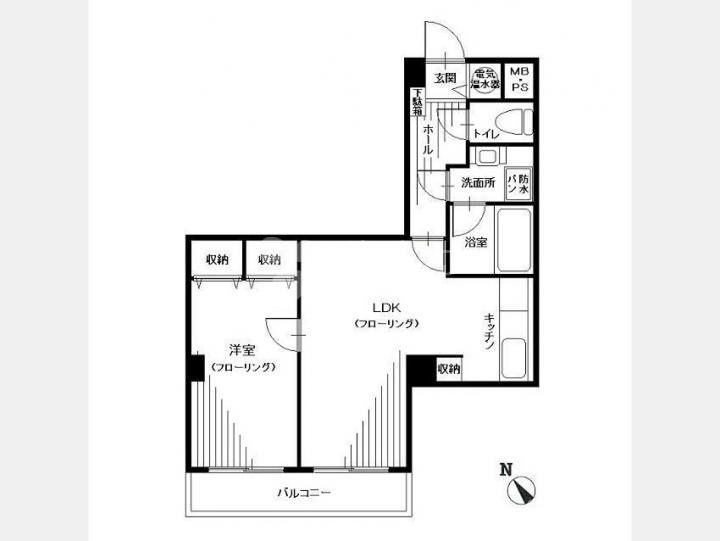 間取り図【ライオンズマンション池袋】