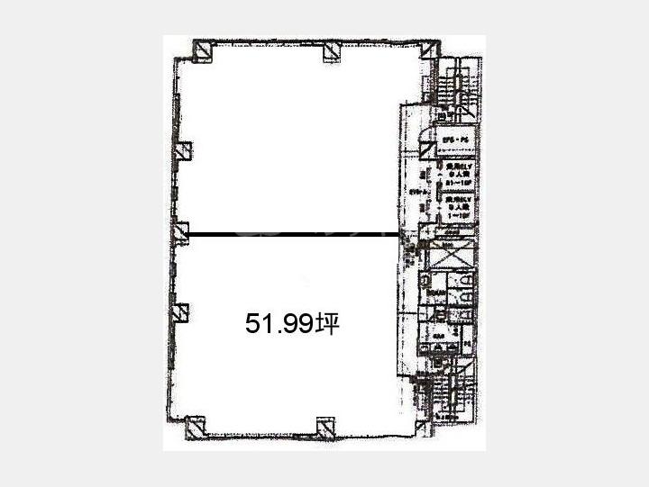 麹町プレイス　基準階　間取り図