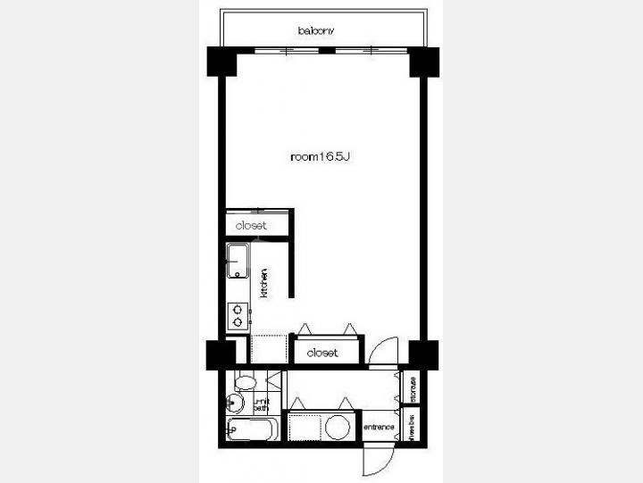 ２F間取り図【日興児玉パレス】