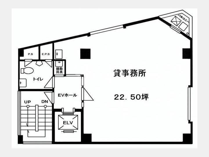 4階平面図【ユニオンビル】