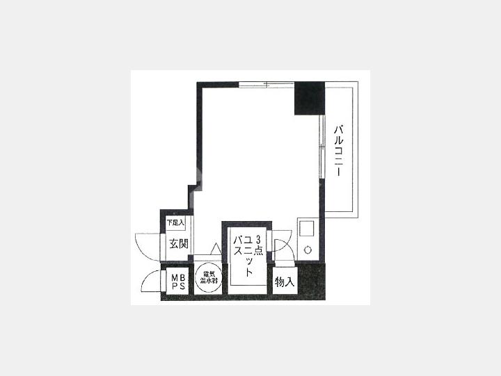 ７０１間取り図【ライオンズステーションプラザ半蔵門】