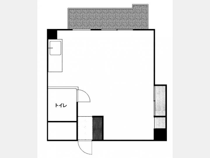 ３２１間取り図【千駄ヶ谷ホリタン】