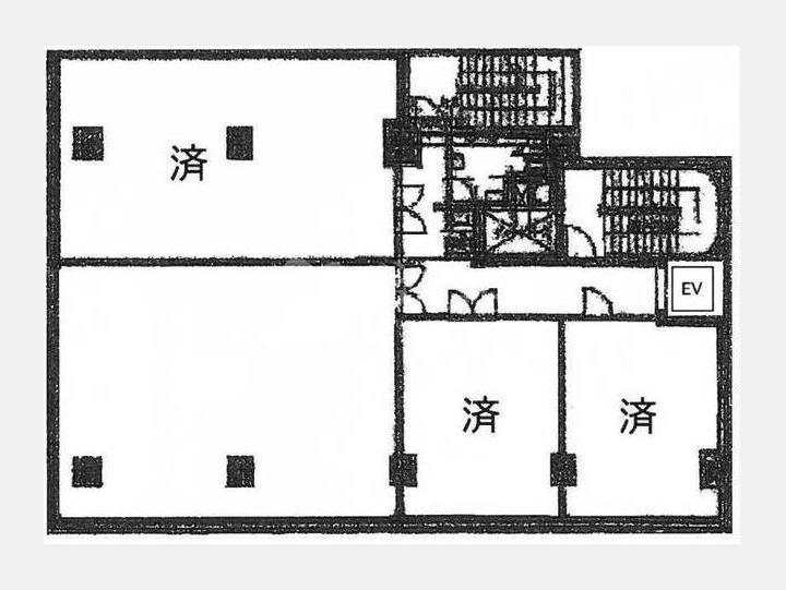 間取図　【東都水ビル】