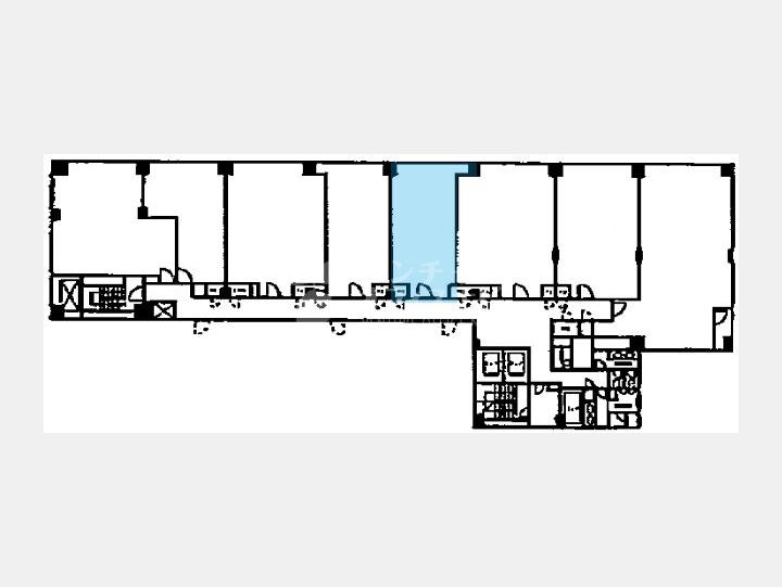 ６０５間取り図【虎ノ門法曹ビルレジデンス】