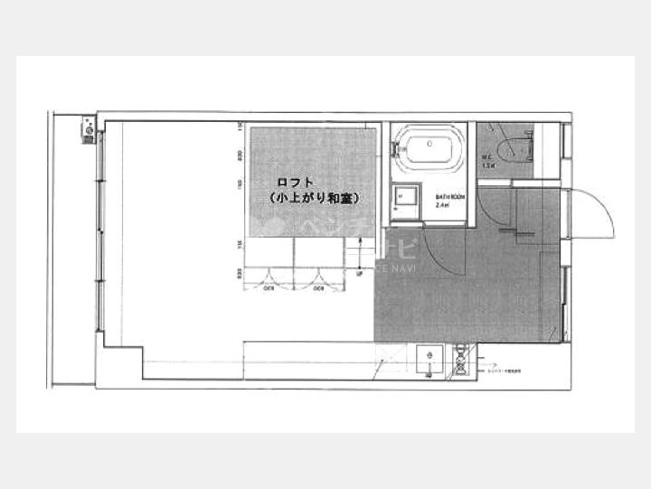 ４０２間取り図【秀和六本木レジデンス】