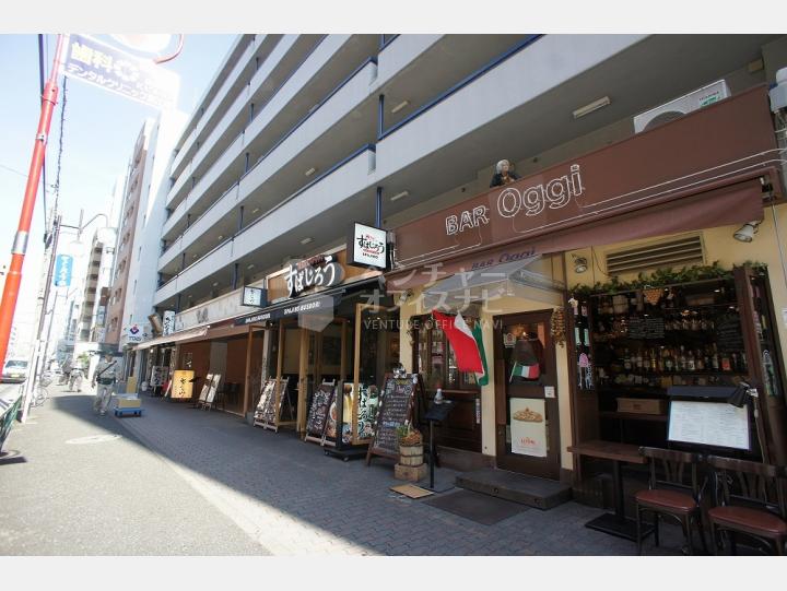 1階には飲食店が沢山あります！　SOHOマンション　【マンションニュー恵比寿】