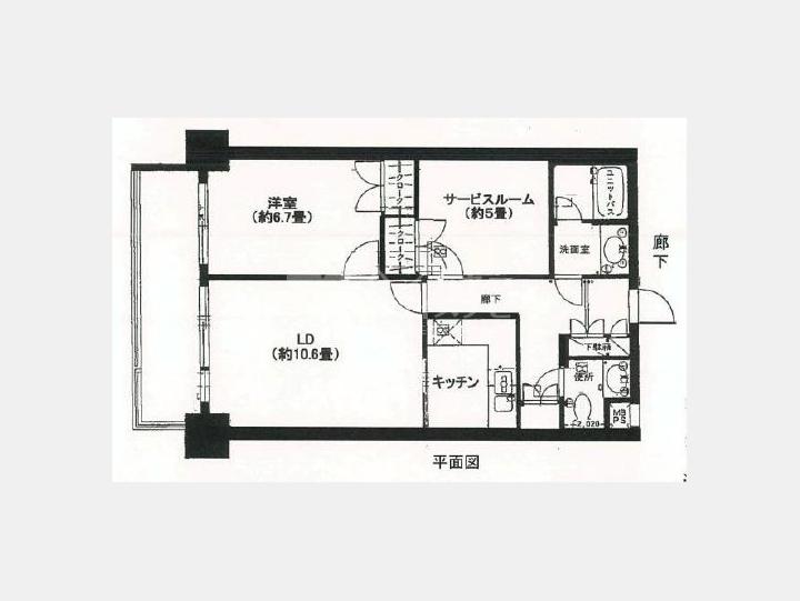 間取り図【虎ノ門ガーデン】