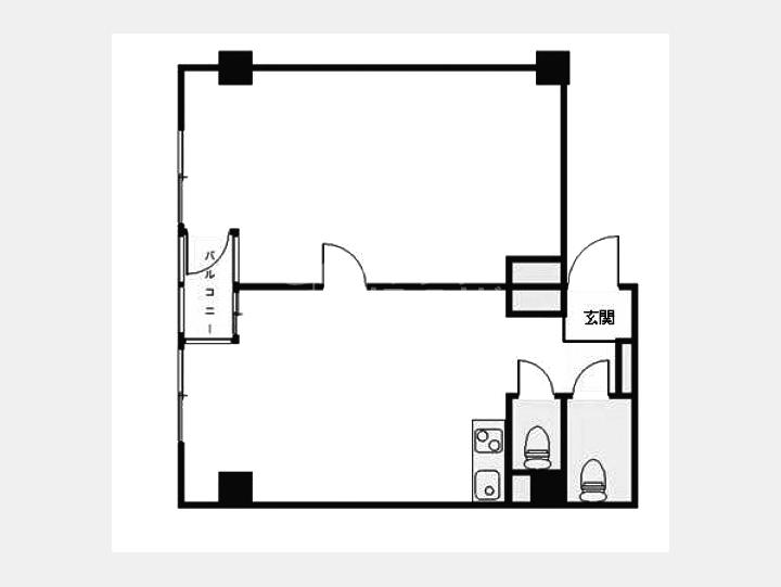 ５０３間取り図【道玄坂プラザ仁科屋ビル】 