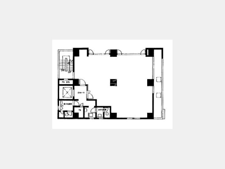 ６F間取り図【片山ビル】