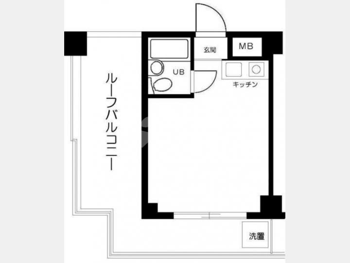 ４０８間取り図【渋谷ダイカンプラザシティ】