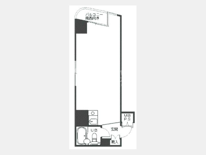 ７０５間取り図【東建シティハイツ池袋】