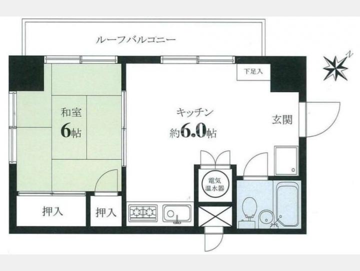 間取図　【ライオンズマンション西新宿】