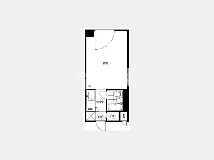 間取図　【東神田サマリヤマンション】