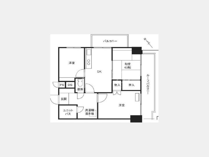 間取図　【ライオンズマンション西新宿】