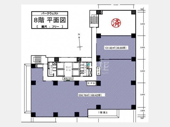 間取り図【西新宿パークウェストビル】