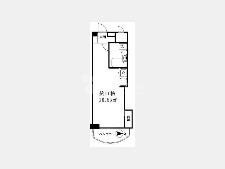 間取り図【パークグレース新宿】