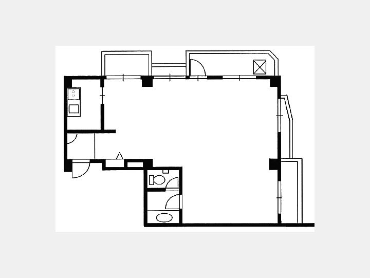 ２０３間取り図【ポルトポヌール】