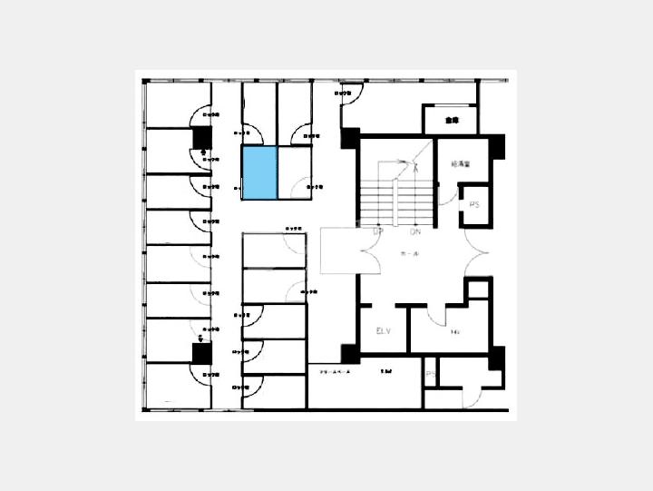 １４間取り図【第５東ビル】