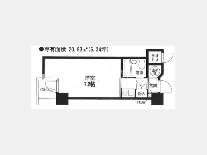 303間取図　【ニュー池袋ハイツ】