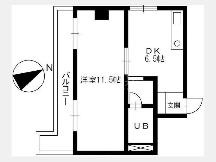 間取り図【三共富士見ビル】