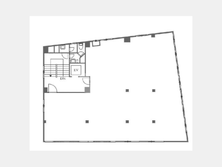 間取図　【銀友ビル】