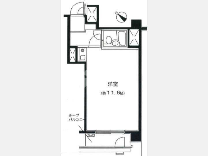 間取図　【ラインビルド神楽坂】