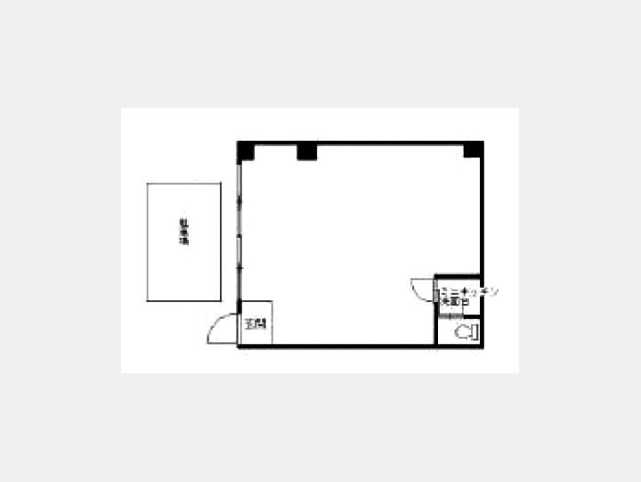 １０１間取り図【渋谷三信マンション】